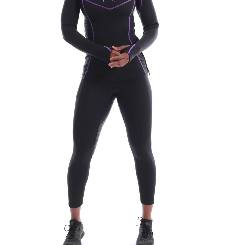 NWT Womens Medium Kutting Weight Sauna Tights V3 Pants SweatTech